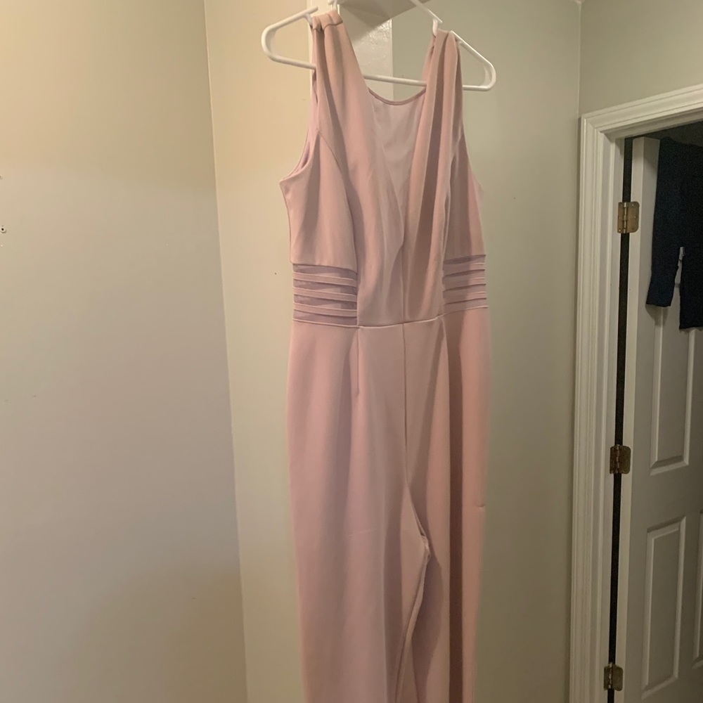 Pink One Piece Jumpsuit